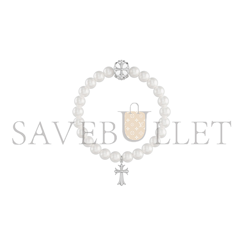 Ch**me He**ts crossed pearls bracelet